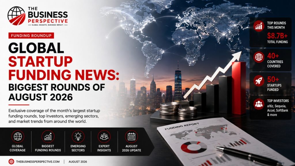 Global Startup Funding News: Biggest Rounds of August 2026 Global Startup Funding News