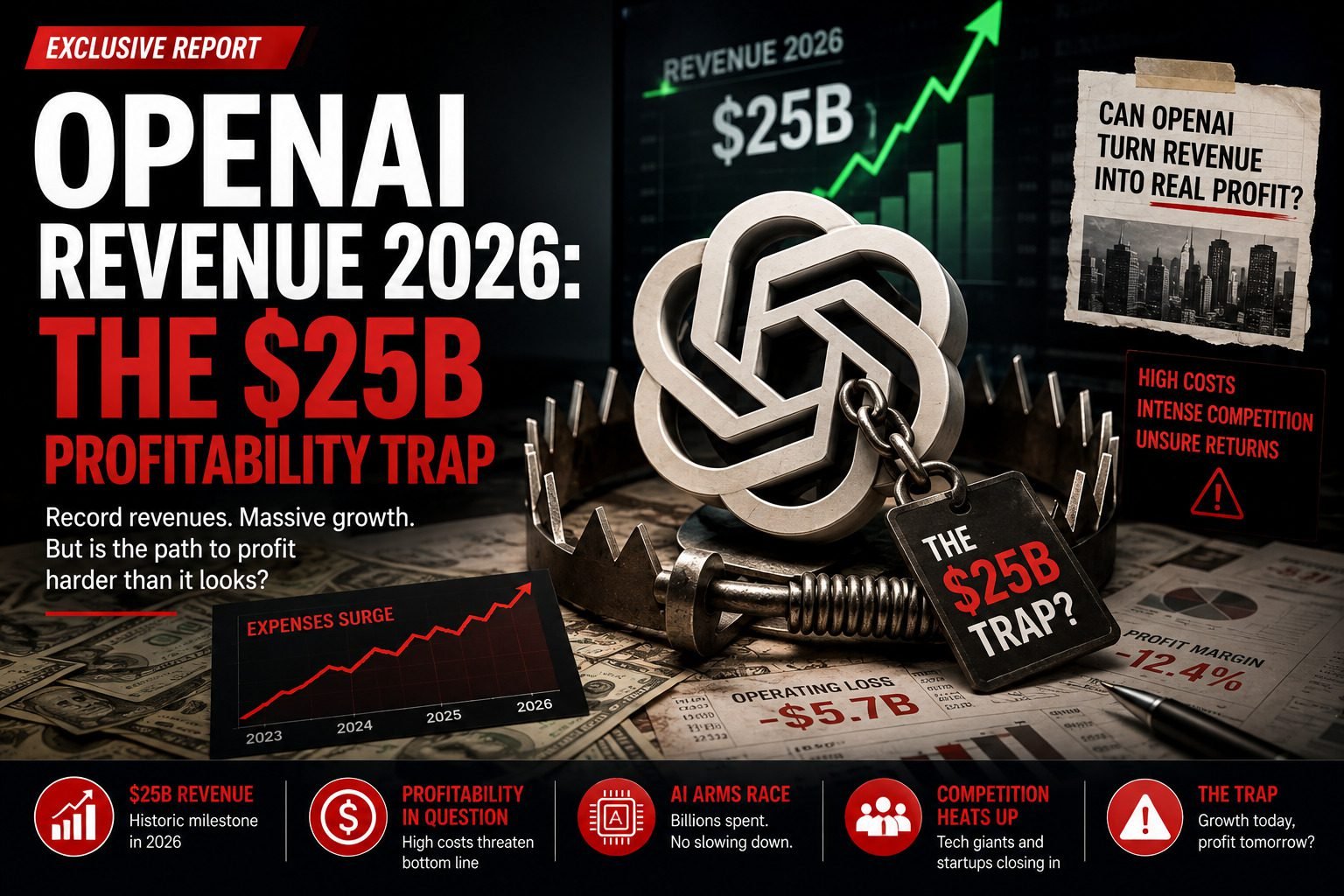 OpenAI Revenue 2026 — The $25B Profitability Trap