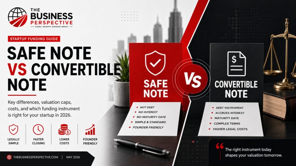 SAFE note vs convertible note