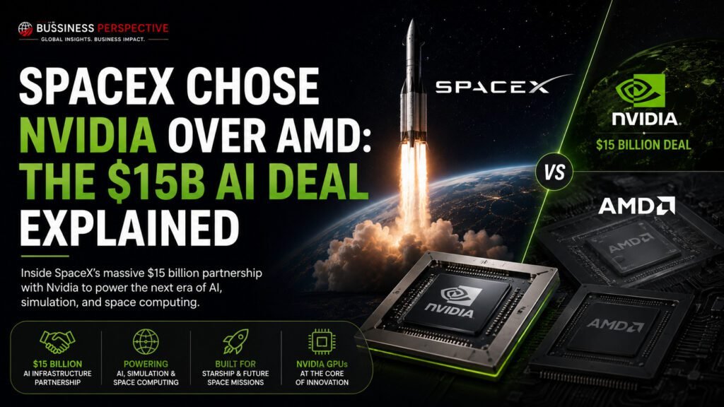 SpaceX Nvidia AI Chip Deal: Why $15B Went to Nvidia Not AMD SpaceX Nvidia AI chip deal