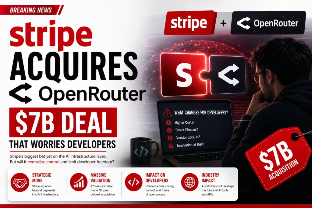 Stripe Acquires OpenRouter: $7B Deal That Shocks Developers Stripe Acquires OpenRouter