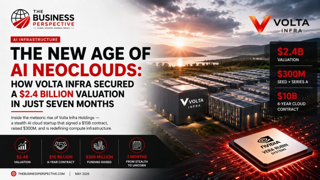 Volta Infra AI neocloud — $2.4B valuation in 7 months — The Business Perspective