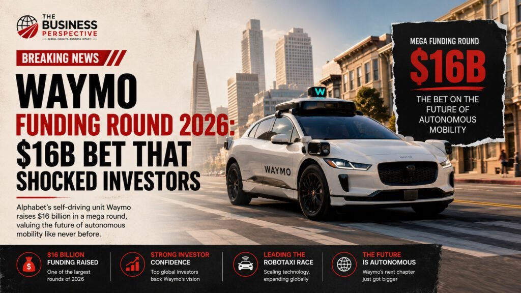 Waymo Funding Round 2026: $16B Bet That Shocked Investors Waymo Funding Round 2026