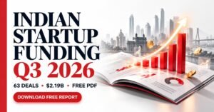 Indian startup funding Q3 2026