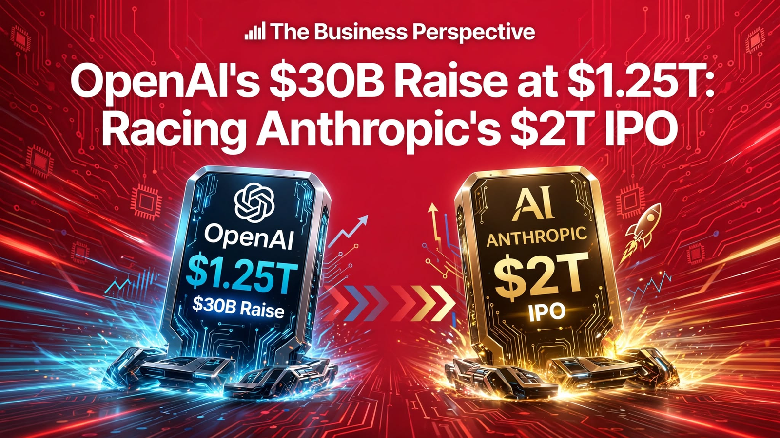 OpenAI funding round valuation 2026 hits $1.25T after cut as it races Anthropic $2T IPO