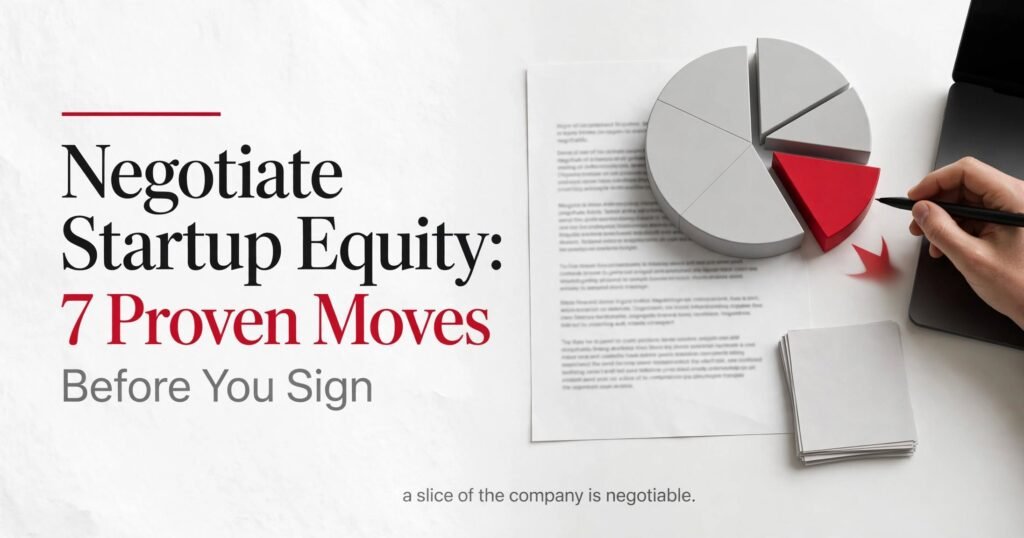 negotiate startup equity