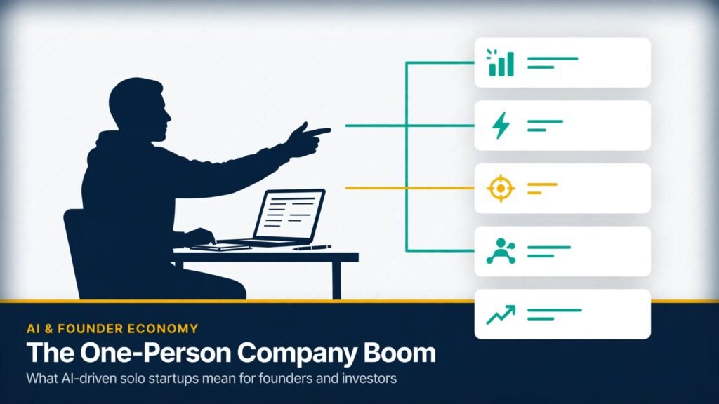 one person company AI startup