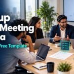 Startup board meeting agenda: 5 mistakes + free template